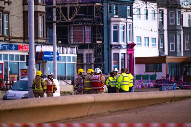 Firefighters evacuated neighbouring properties as a precaution (Photo credit: JC photography)