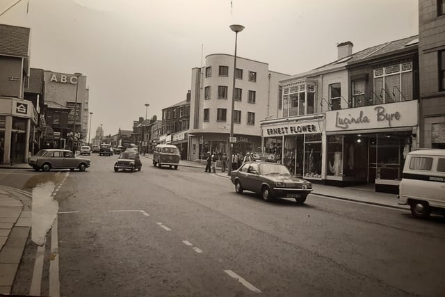 Traffic diversions were in place in Church Street, near the Gas Board showrooms.