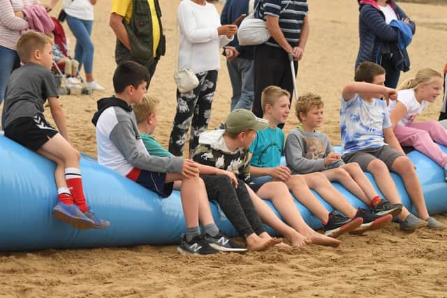 Beach sports for all ages will be on offer over two days.