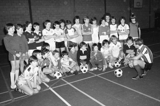 It is often said that English football is all about stamina, and very little skill. This is not so, and to prove the point 28 young soccer hopefuls from Preston, Blackpool, Leyland and Kirkham, travelled to Brownedge High School, Bamber Bridge, to show off their talents. The youngsters, all aged under 13, had been selected by the North Western Region FA, the Lancs Schools FA and the LFA to improve their soccer skills