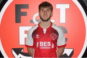 Fleetwood Town loan signing Dan Butterworth Picture: Fleetwood Town