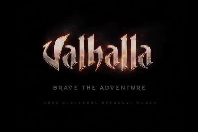 A new promotional video has been released ahead of Valhalla's reopening (Credit: Blackpool Pleasure Beach)