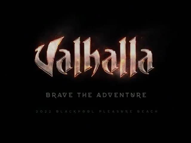 A new promotional video has been released ahead of Valhalla's reopening (Credit: Blackpool Pleasure Beach)
