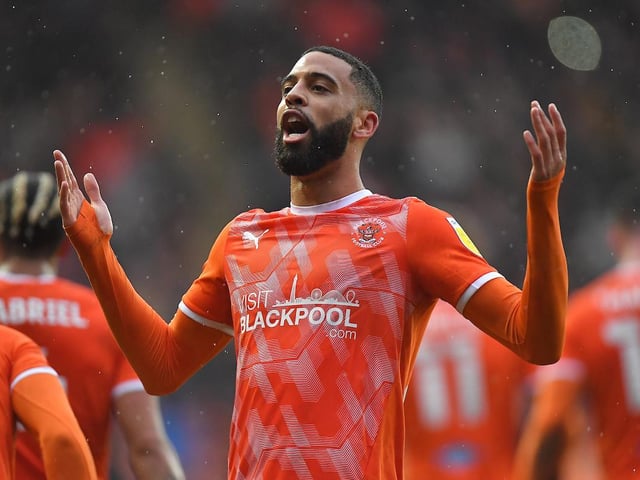 CJ Hamilton got Blackpool off and running with his first goal in 14 months