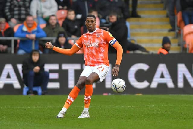 Blackpool supporters were surprised by Marvin Ekpiteta's absence on Saturday