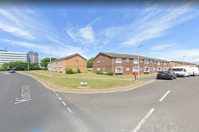 Police were called by the ambulance service at 1.43am to a home in Kincraig Place, off Ashfield Road, where a man in his 60s was found dead. Pic: Google