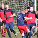 AFC Lytham and AFC Cleveleys shared 12 goals in an Alliance thriller
Picture: KAREN TEBBUTT