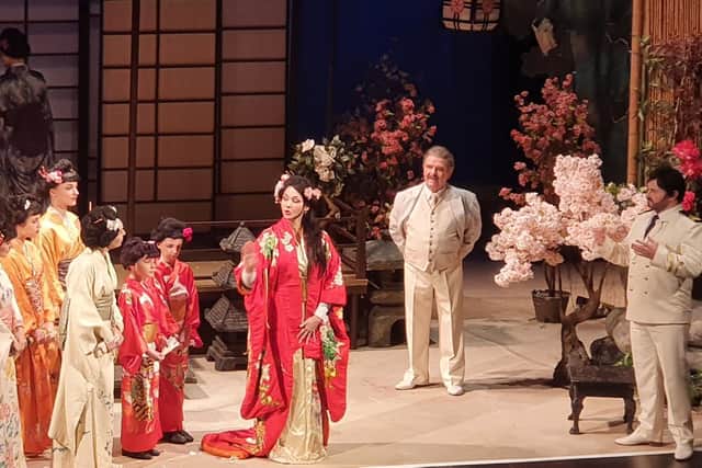 Ellen Kent's production of Madama Butterfly at the Blackpool Grand. 04th February 2022