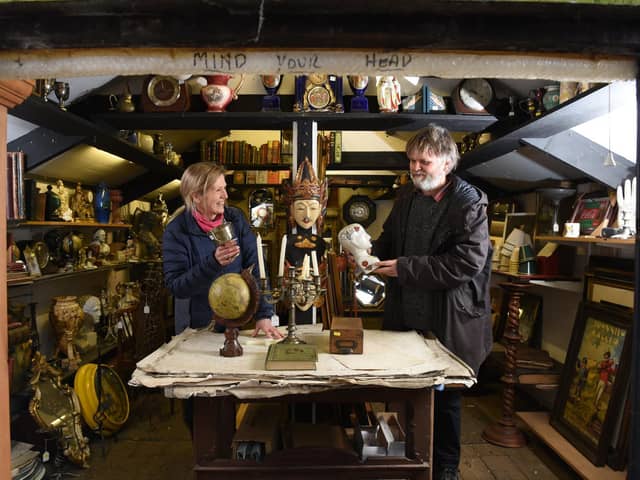 Jane and Simon Plum pictured  at work     Photo: Neil Cross