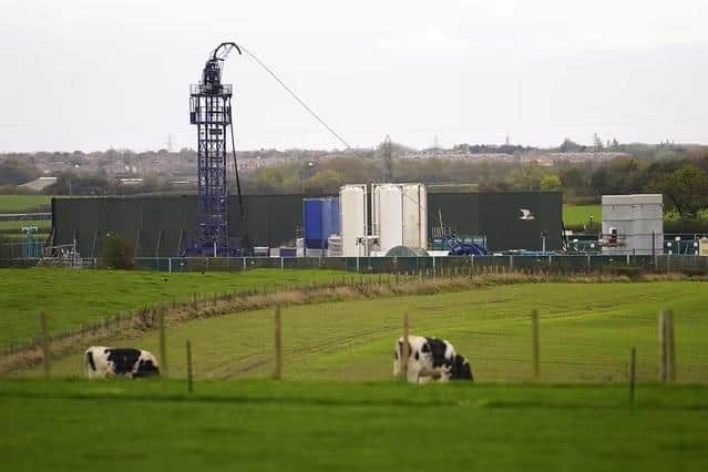 The Preston New Road fracking site