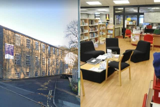 Lancashire County Council wants to attract more visitors to its museums and libraries (pictured: Helmshore Mills Museum in Rossendale and Garstang Library)