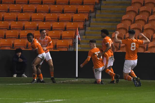 Blackpool's Under-18s beat Newcastle on Wednesday night to set up a quarter-final tie with Chelsea