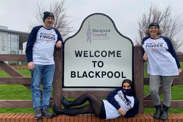 HIV Testing Week campaigners in Blackpool this week