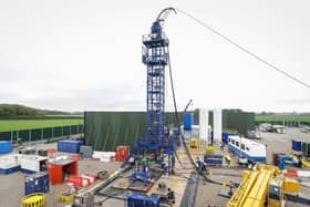 Fracking equipment on Preston New Road