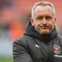 A thoroughly fed up Blackpool boss Neil Critchley