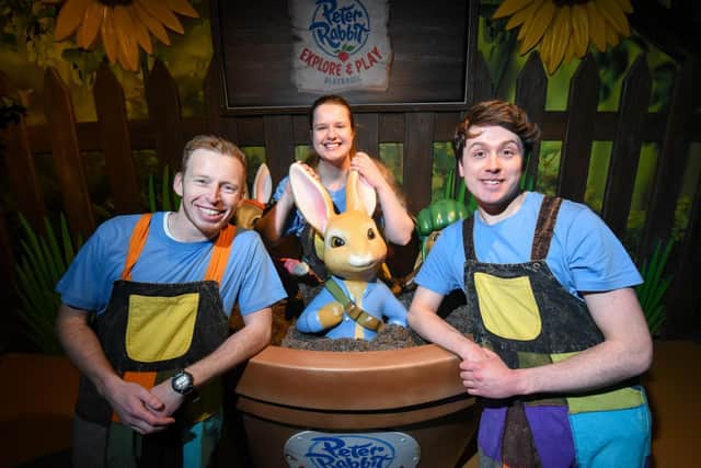 Peter Rabbit: Explore & Play opened on Saturday