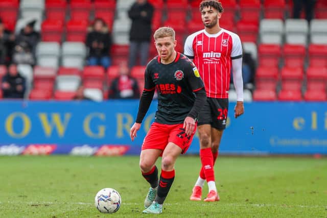 An ankle injury forced Dan Batty to withdraw 20 minutes from the end of Saturday's defeat at Cheltenham
Picture: SAM FIELDING / PRiME MEDIA IMAGES