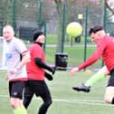 Sunday Trophy action between West Coast Sports and Broadwater
Picture: KAREN TEBBUTT