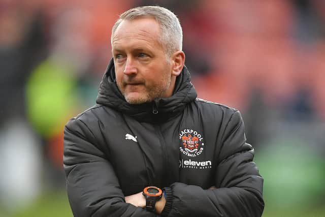 Neil Critchley says that for Blackpool to have only three games in March and then eight in April 'doesn't seem quite right'