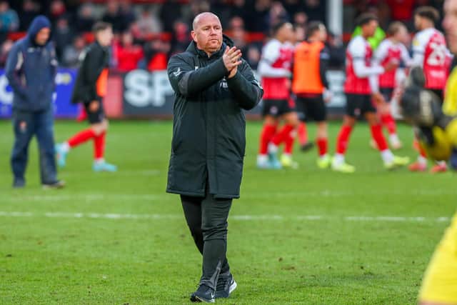 Stephen Crainey is confident Fleetwood Town can bounce back against Lincoln City
Picture: SAM FIELDING / PRiME MEDIA IMAGES
