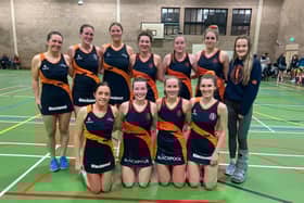 The Blackpool team with Eleanor Cardwell (back, third left)