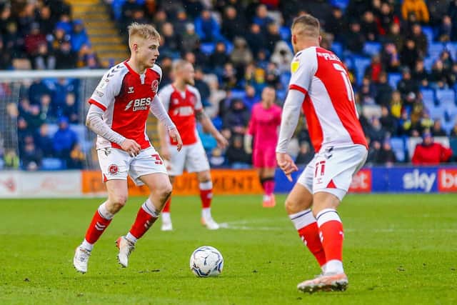 Fleetwood Town's in-form attacker Paddy Lane Picture: Sam Fielding/PRiME Media Images Limited