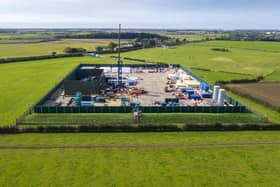 Fracking site