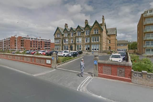 A man "carrying something which resembled a fireman" entered St Annes Town Hall. (Credit: Google)