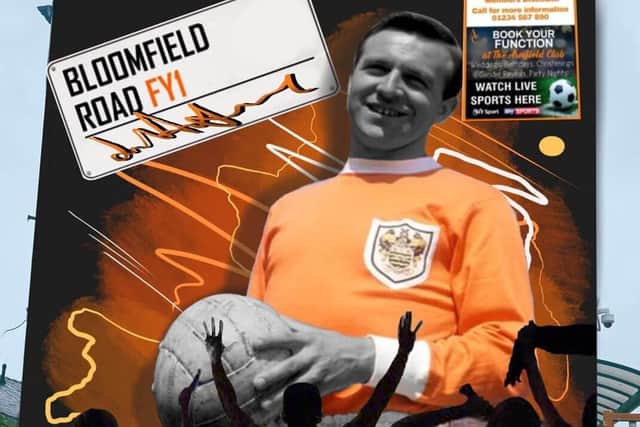 How part of the Jimmy Armfield mural could look