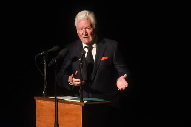 Comedian Roy Walker's tribute at the funeral of fellow entertainer an friend, Tony Jo