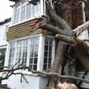 Storm Eunice left a trail of devastation in its wake