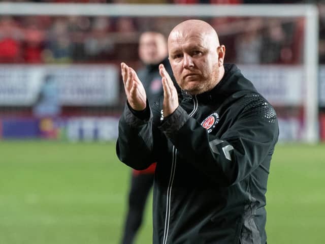Stephen Crainey has praised the Fleetwood Town supporters Picture: Sam Fielding/PRiME Media Images Limited
