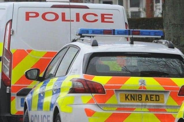 Six people were arrested after police stopped multiple vehicles linked with crimes in Lancashire.