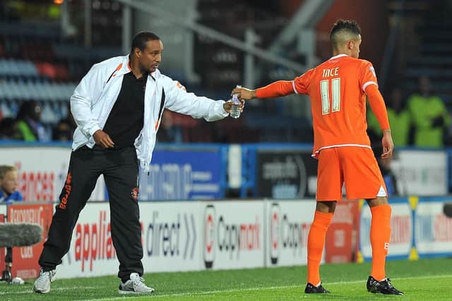 Ince also took charge of his son Tom while manager at Bloomfield Road