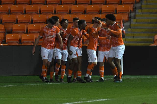 Blackpool's Under-18s beat Newcastle in the fifth round to reach the last eight