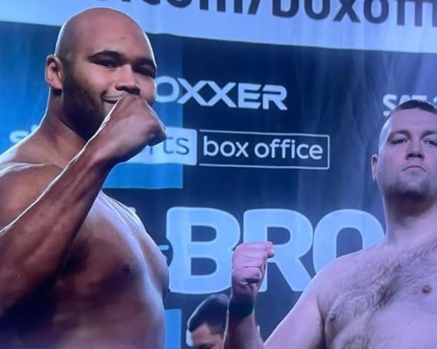 Darnell took on Frazer Clarke live on Sky Sports pay-per-view