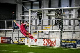 Nick Haughton equalises against Darlington but boss Jim Bentley says Fylde are not testing goalkeepers enough