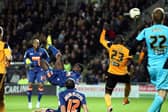 Nouha Dicko scores Blackpool's winning goal Picture: Dan Westwell