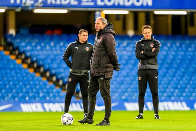John Murphy was proud of his players' efforts at Stamford Bridge. Picture: Sam Fielding