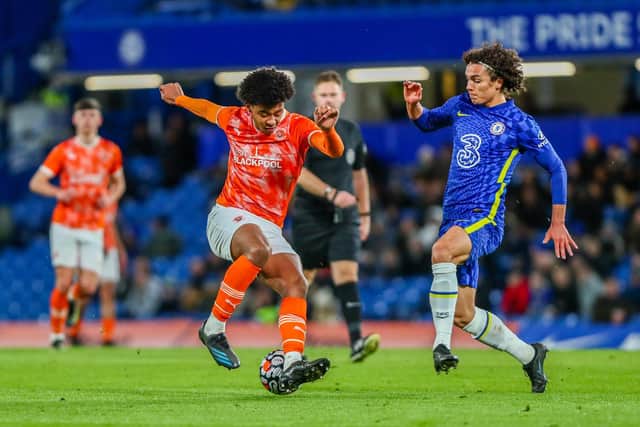 Blackpool's youngsters performed admirably at Chelsea Picture: Sam Fielding/PRiME Media Images Limited