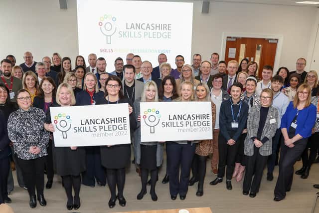The Lancashire Skills Pledge event