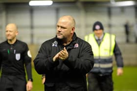 AFC Fylde manager Jim Bentley Picture: Steve McLellan