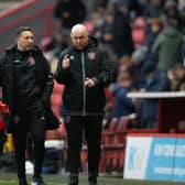 Fleetwood Town head coach Stephen Crainey (right) Picture: Alan Stanford/PRiME Media Images Limited
