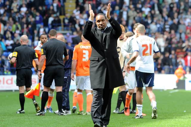 Paul Ince makes his return to Bloomfield Road