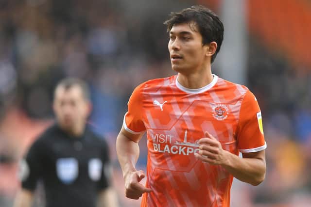 Kenny Dougall claimed two assists as Blackpool fired four past Reading