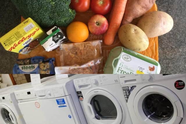 Vouchers issued under the Covid Winter Grant Scheme can be used for food or put towards other essentials like white goods
