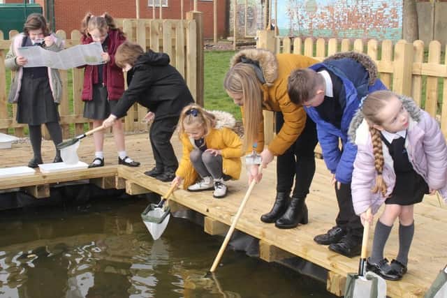 Pupils at Westminster Academy in Blackpool relish the chance to learn about nature