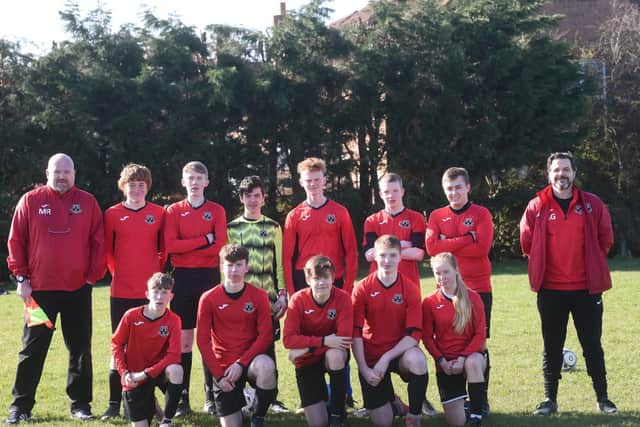 Freckleton Under-16s played their first game of the year