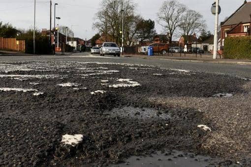 Cash will be spent on fixing potholes