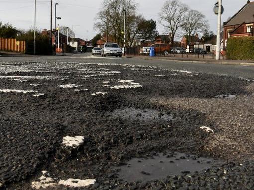 Cash will be spent on fixing potholes